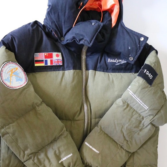 Readymade Flag Patch Puffer Jacket - Picture 3 of 10